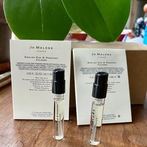 Jo Malone English Oak & Hazelnut 1.5 ml vial duo